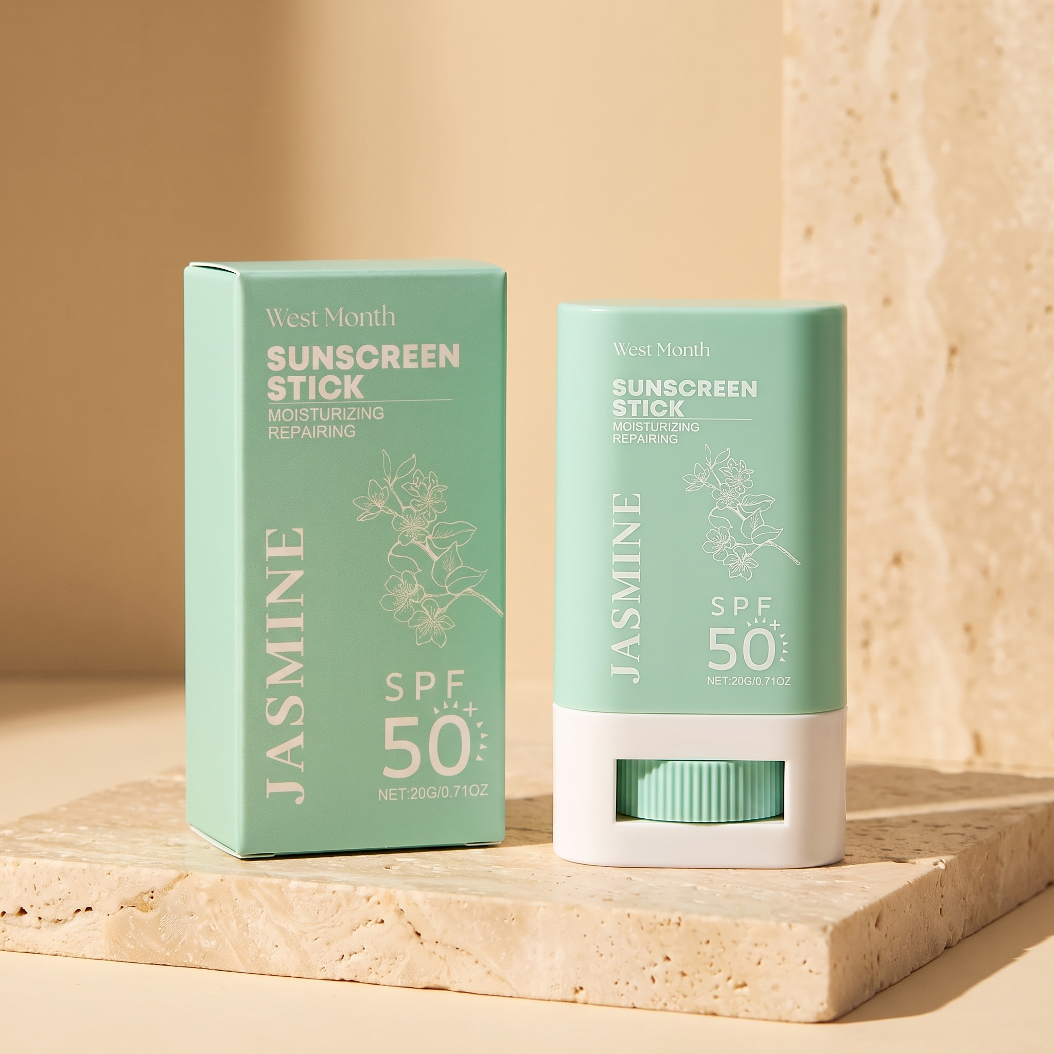 SPF 50 sunscreen stick